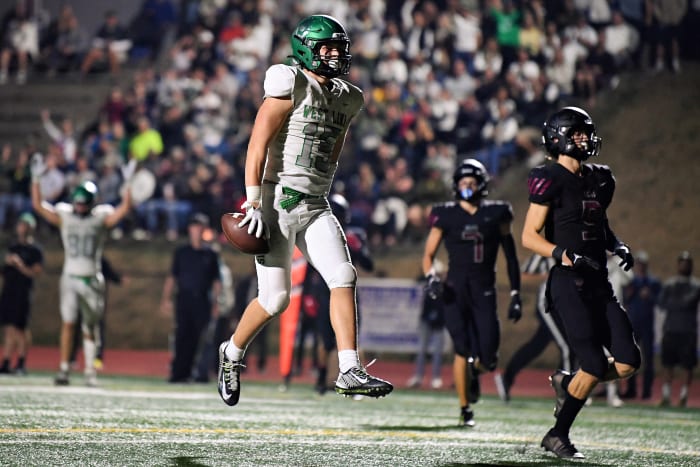 Tualatin defeated West Linn 42-30 on October 7, 2022 in Tualatin, Oregon.